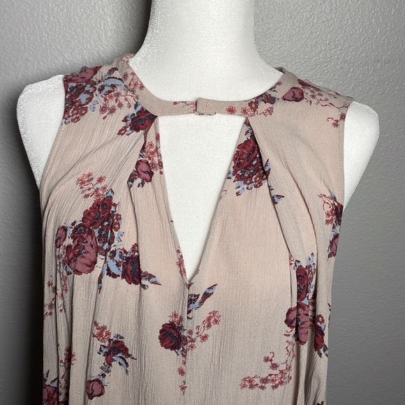 Free People Tree Swing Washed Stone Mini Dress Tunic with pockets - Picture 8 of 13